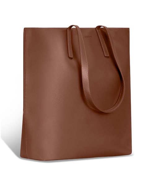 Onyx Collection Leather Vertical Tote