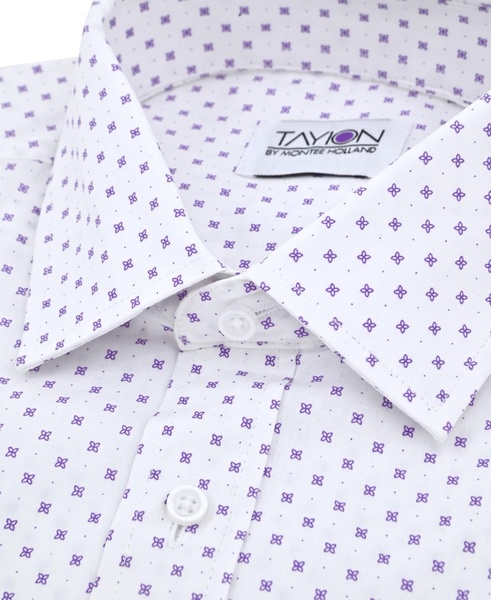 Men's Geo-Print Dress Shirt