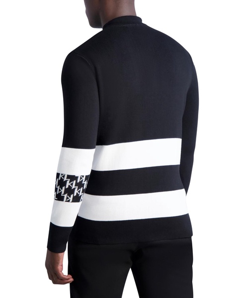 Men's Long Sleeve Mock Neck Sweater