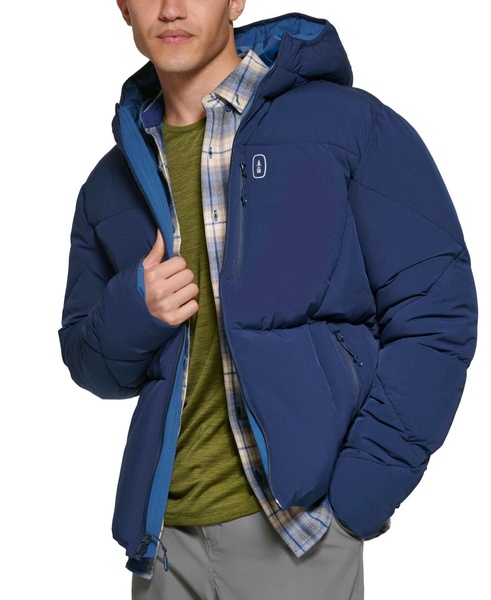 Men's Glacier Quilted Full-Zip Hiking Puffer Jacket