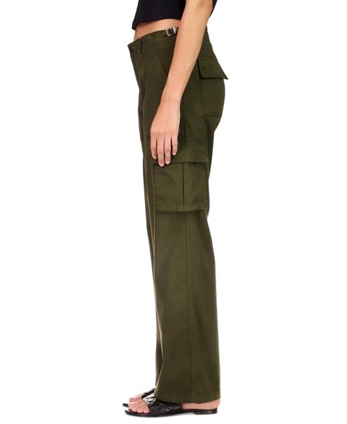 Women's Solid Reissue Straight-Leg Cargo Pants