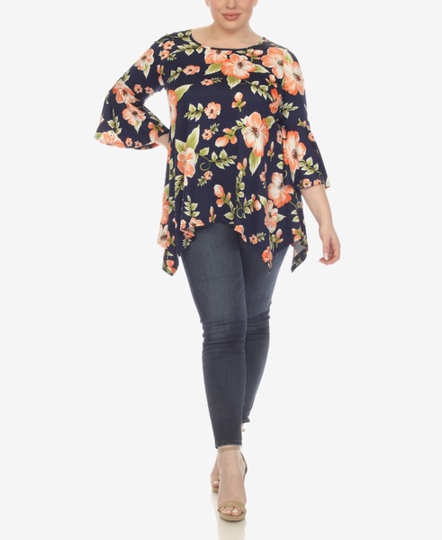 Plus Size Blanche Tunic Top