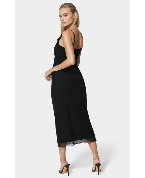 Women's Women' s Power Mesh Maxi Slip Dress