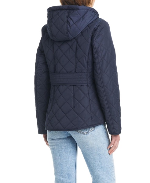 Women's Hooded Quilted Water-Resistant Jacket