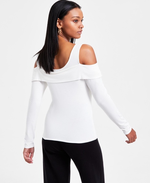 Women's Off-The-Shoulder Long-Sleeve Top, Exclusively at Macy's