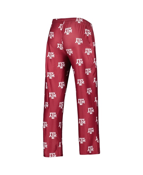 Men's Maroon Texas A&M Aggies Logo Flagship Allover Print Pants