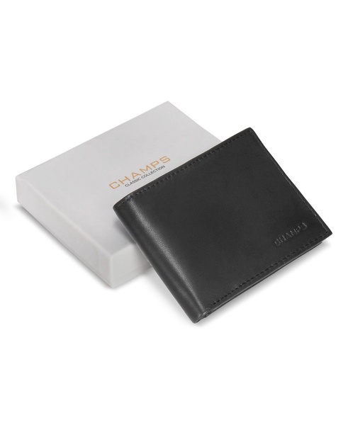 Men's Classic Collection Leather Bi-Fold Wallet