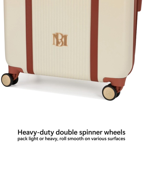 Mia Expandable Retro Luggage Set, 3 Piece