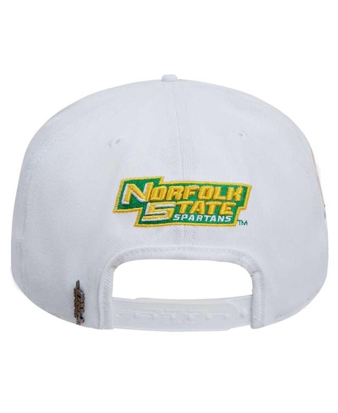 Men's White Norfolk State Spartans Evergreen Wool Snapback Hat