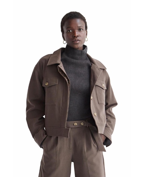 Women's Lucaye Utility Pocket Shirt Jacket