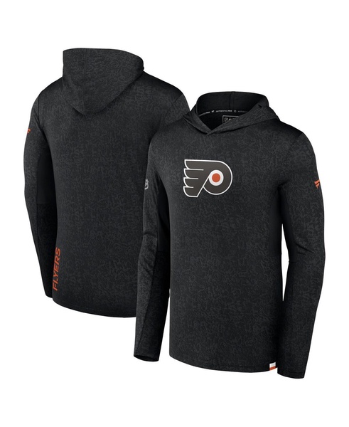 Men's Black Philadelphia Flyers Authentic Pro Lightweight Pullover Hoodie