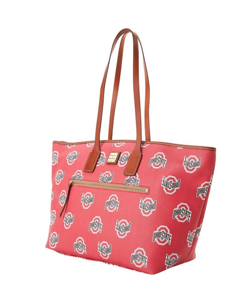 Women's Ohio State Buckeyes Sporty Monogram Large Zip Tote Bag