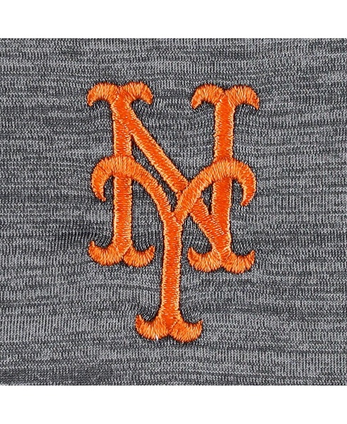 Men's Gray New York Mets Delray IslandZone Half-Zip Top