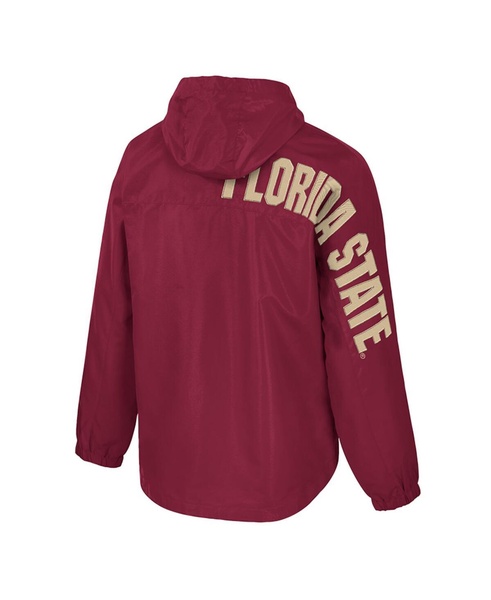 Men's Garnet Florida State Seminoles Reloaded Anorak Half-Zip Jacket