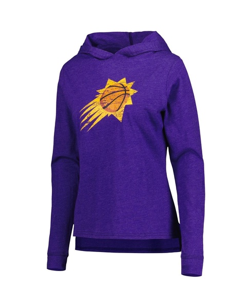 Women's Heather Purple Phoenix Suns Team Hoodie and Pants Sleep Set