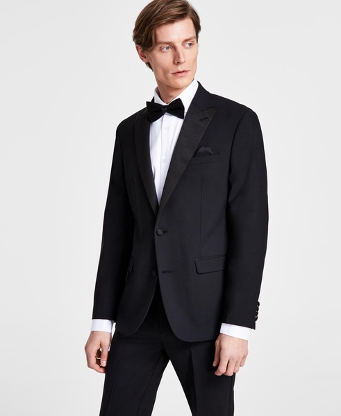 Men's Slim-Fit Faille-Trim Tuxedo Jacket, Created for Macy's