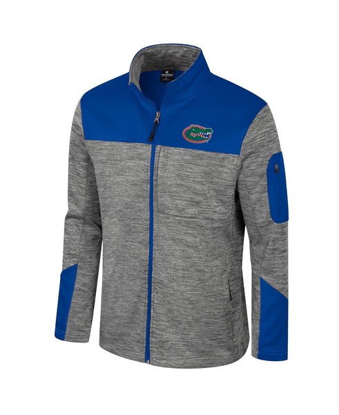 Men's Gray/Royal Florida Gators Guard Full-Zip Jacket