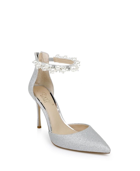 Women's Layne Pearl Strap Stiletto Evening Pumps