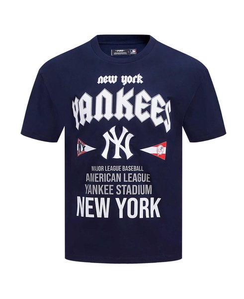 Men's Navy New York Yankees Oversized City Tour T-Shirt