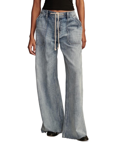 Women's Patch-Pocket Pull-On Jeans