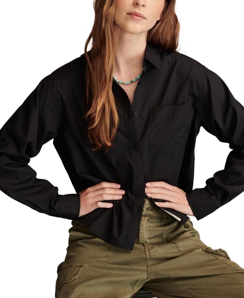 Women's Cropped Shirt