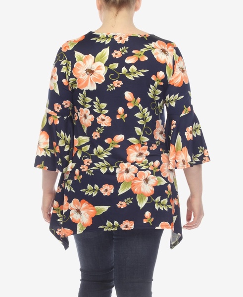 Plus Size Blanche Tunic Top