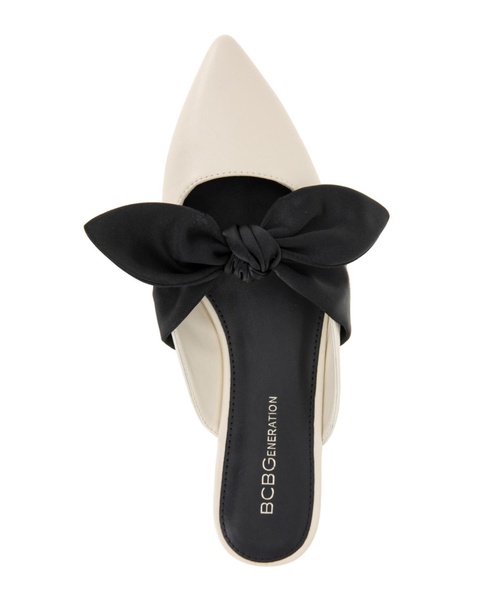 Women's Kandy Slip-On Pointy Toe Bow Dress Flats