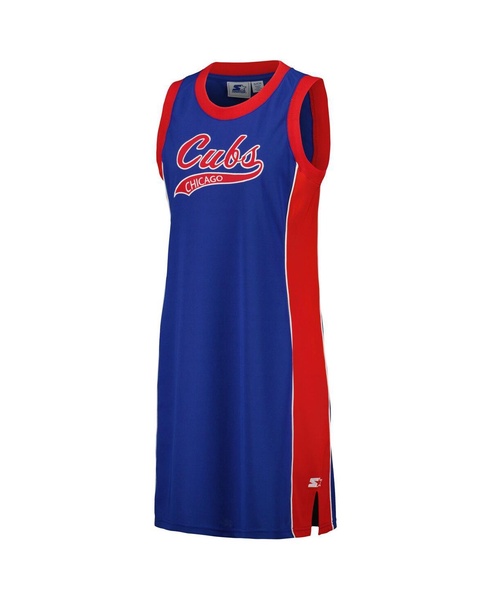 Women's Royal Chicago Cubs Slam Dunk Tank Sneaker Dress