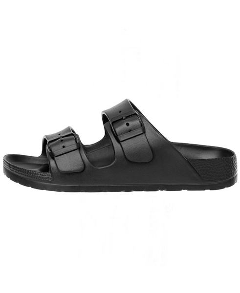 Men's Double Strap EVA Slide Sandals Sole Flat Casual Comfort Shoes