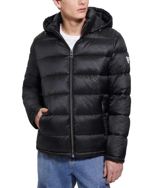 Men's Adam Puffer Jacket with Removable Hood