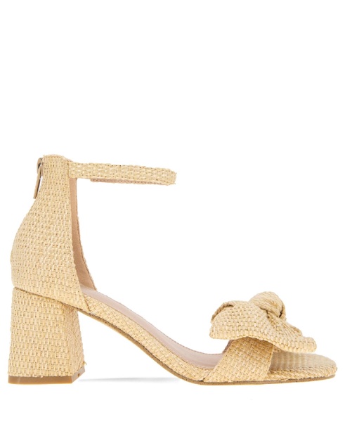 Women's Dappel Raffia Block Heel Sandals