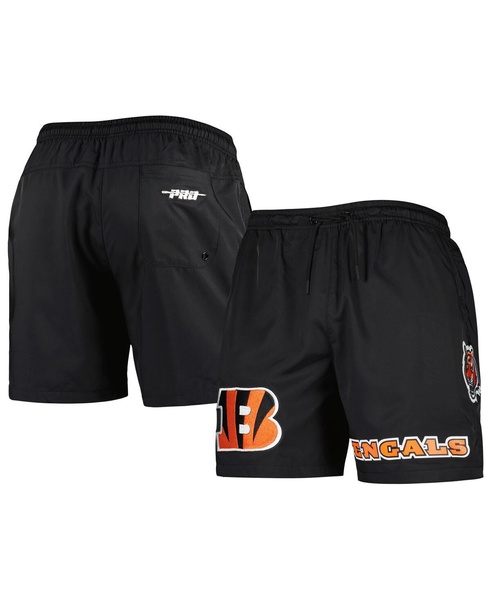 Men's Black Cincinnati Bengals Woven Shorts