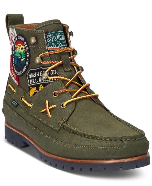 Men's Ranger Mid Suede & Twill Boot 