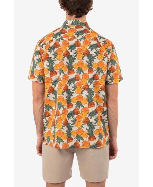 Men's Rincon Print Short Sleeve Button-Up Shirt