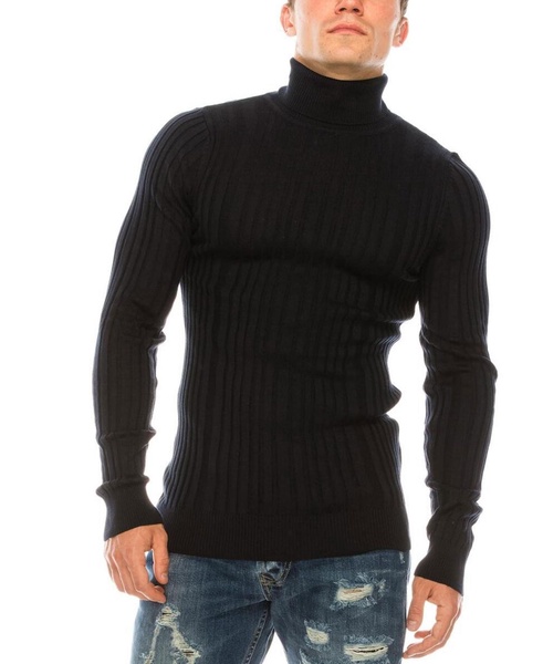 Men's Modern Ribbed Sweater