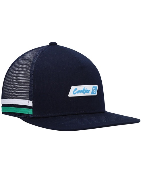 Men's Navy Bal Harbor Trucker Snapback Hat