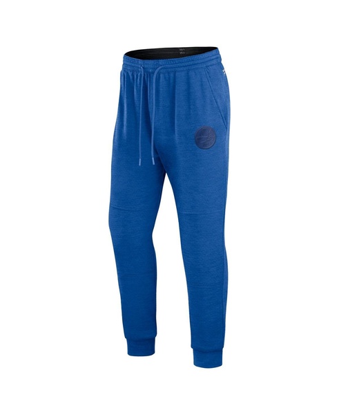 Men's Heather Royal New York Islanders Authentic Pro Road Jogger Sweatpants