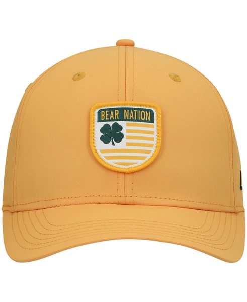 Men's Gold Baylor Bears Nation Shield Snapback Hat