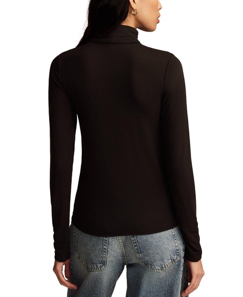 Women's Turtleneck Long-Sleeve Top