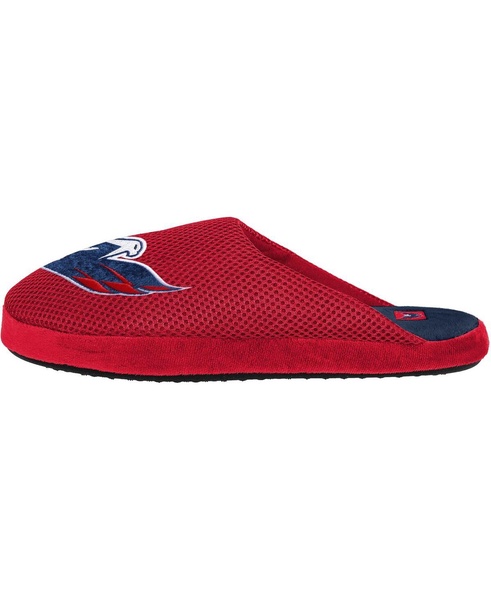 Men's Washington Capitals Big Logo Colorblock Mesh Slippers