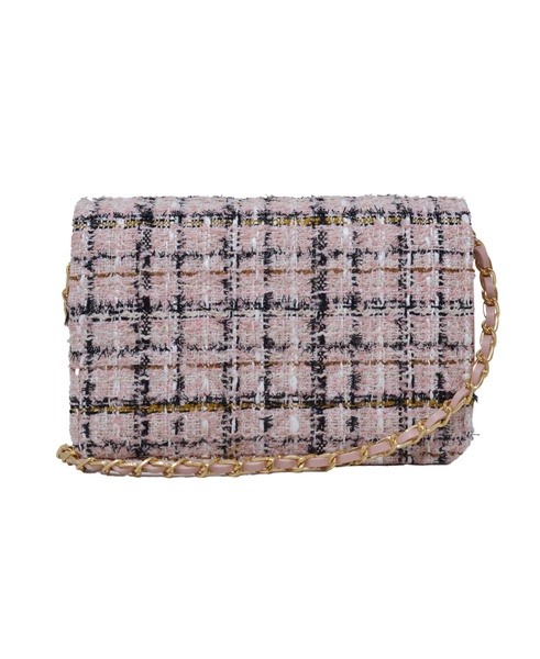 Kamala Tweed Crossbody Bag