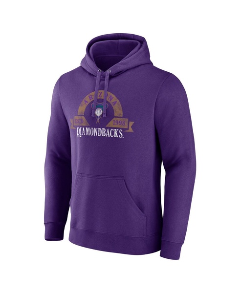 Men's Purple Arizona Diamondbacks Utility Pullover Hoodie