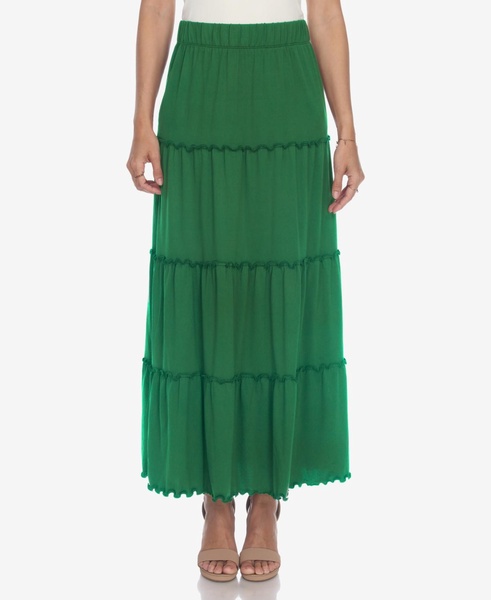 Women's Tiered Maxi Skirt