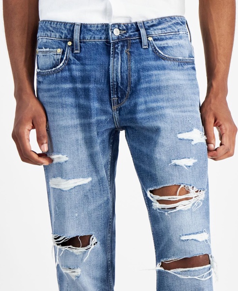 Men's Mateo Straight-Leg Destroyed Jeans