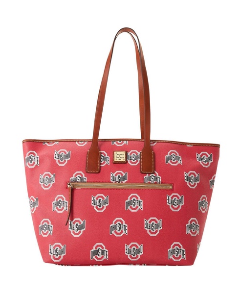 Women's Ohio State Buckeyes Sporty Monogram Large Zip Tote Bag