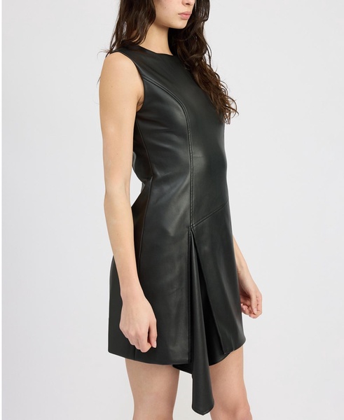 Women's Mya Faux-Leather Mini Dress