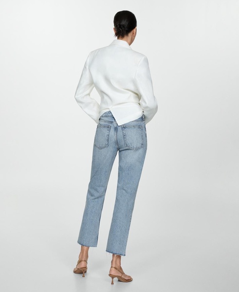 Women's Straight-Fit Cropped Jeans