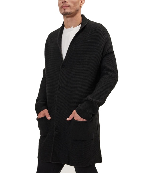 Men's Modern Classic Minimalist Shawl Cardigan