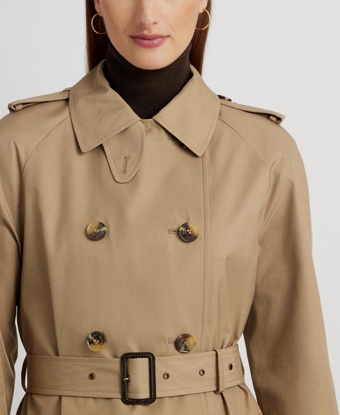 Women's Belted Maxi Trench Coat