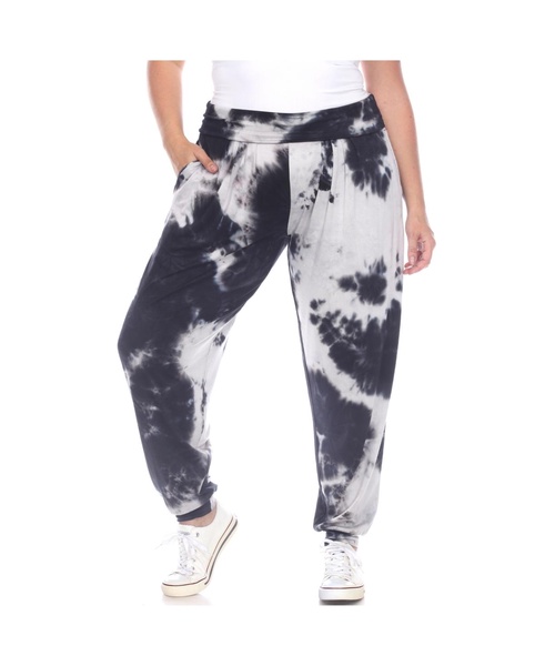 Plus Size Tie Dye Harem Pants